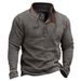 "2025 Men's Casual Jacket Autumn And Winter Fleece Hoodie Pullover Color-blocking Zipper Shirt._viptrois.com