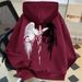 Streetwear Wings Print Hoodie – Unisex Fleece-Lined Pullover With Side Pockets (Black/White/Wine Red/Ash Grey, Sizes M-3XL) | Oversized Fit_viptrois.com