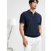 Men's Clothing Ice Silk Knitted Tops High End Summer Light Luxury Men's Clothing Trendy Brand Fashion Short Sleeved Polo Shirt Half Zipper_viptrois.com