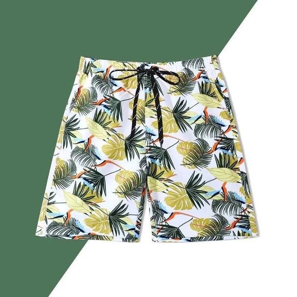 Beach Pants For Men, Quick Drying, Loose Fit, Plus Size Swim Trunks That Can Be Lowered Into The Water_viptrois.com