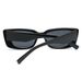 Small Square Retro Sunglasses For Women & Men - Cat Eye Plastic Frame (UV Protection, Unisex)_viptrois.com