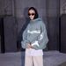 American Street Men And Women Loose Hoodie Y2K Star Letter Printing Casual Trendy Design High Collar Top_viptrois.com