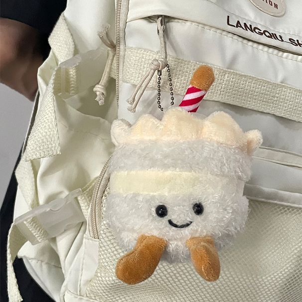 Cute Birthday Cake Doll Fun Plush Candle Cake Doll Doll Bag Pendant Birthday Gift_viptrois.com