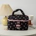Women's Bags New Bow Makeup Bag Large Capacity Clutch Handbag Toiletry Bag Female Cosmetics Lipstick Storage Bag_viptrois.com