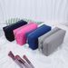 Makeup Tools & Accessories Waffle Cosmetic Bag Large Capacity Portable Travel Storage Bag Solid Color Small Square Bag Ladies Toiletry Bag_viptrois.com