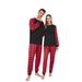 Christmas plaid printed family family pajamas set_viptrois.com