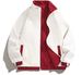 Men's Reversible Windproof Jacket – Lightweight Waterproof Hiking Coat With Stand Collar (S-3XL, Black/Red/Navy) | Breathable Travel Shell_viptrois.com