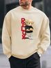 Men's Loose Casual Fashion RELDX Bear Pattern Printed Round Neck Long Sleeved Sweatshirt For Autumn And Winter_viptrois.com
