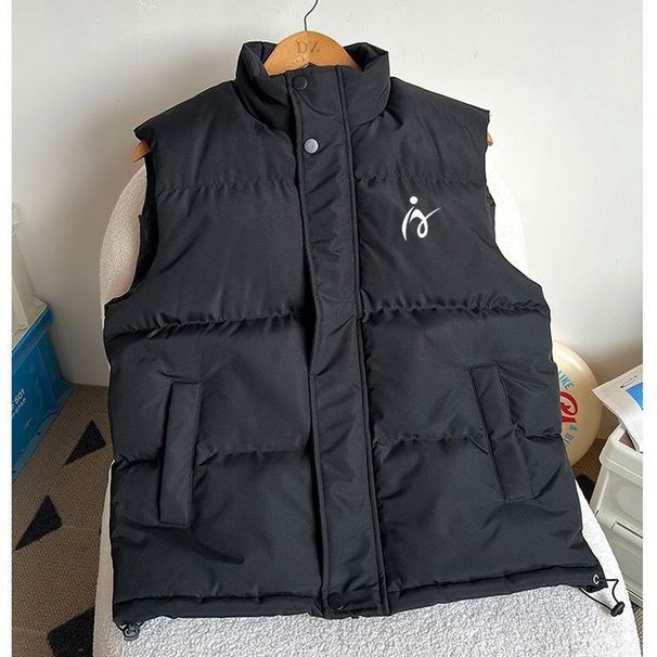 Down Cotton New 2025 Fashion Vest Trendy Men Spring Korean Style Autumn Winter Sleeveless Jacket Student_viptrois.com