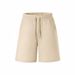 Men's Clothing Heavyweight Cotton Shorts Men's Summer Outer Wear Loose Sports Pants Japanese Solid Color Five Point Pants Trendy Brand_viptrois.com