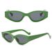 Oval Cat Eye Sunglasses For Women – Small UV400 Frame, HD Lenses, European & American Fashion Style_viptrois.com