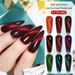 Arte Clavo 10ml Nail Art Red Series Crystal Cat Eye Magnetic Gel Nail Polish Laser Magnet Soak Off UV LED Semi Permanent Varnish_viptrois.com