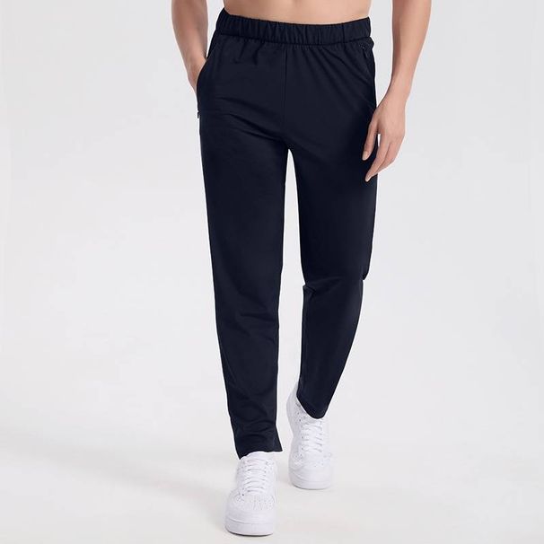 Men's Cool-Touch Stretch Dress Pants – Slim Fit High-Waisted Office & Casual Trousers (Black/Navy/Green, M-5XL)_viptrois.com
