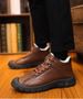 Winter 2025.1 Men's Shoes: Fashionable Soft-soled, Soft-top, Fleece And Thickened Cotton Shoes_viptrois.com