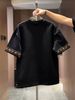 New Summer Men's Trendy Brand Versatile Fashionable Base Layer Sports T-Shirt With Ethnic Embroidery Crew Neck Casual Short Sleeve_viptrois.com