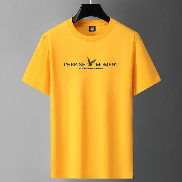 Men's Clothing Short Sleeved Men's Summer Cotton Men's Student Loose Large Size Half Sleeved Bottoming Shirt Cross Border Foreign Trade Wholesale_viptrois.com