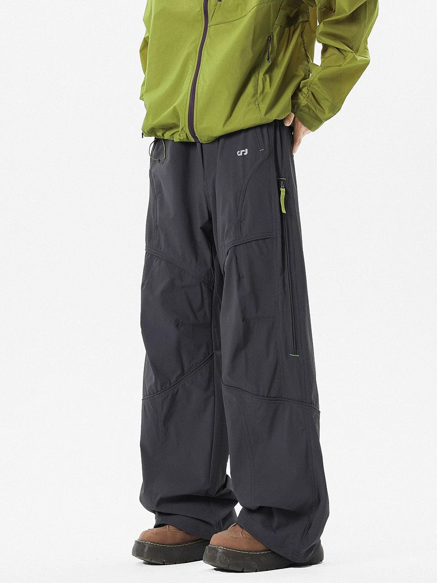Men's Clothing Men's Spring Quick Drying Water Repellent Mountaineering Trousers Functional Side Chain Sports Casual Pants_viptrois.com