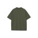 Men's Clothing Pure Cotton Trendy Brand Round Neck Short Sleeved T Shirt Men's Loose Couple Bottoming Shirt Solid Color_viptrois.com