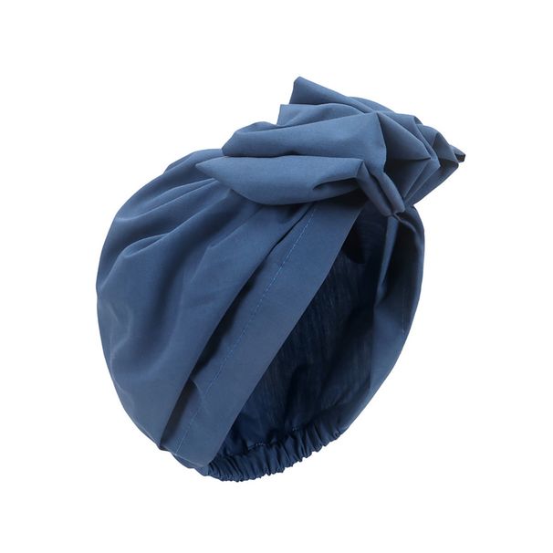 Women's Hijab Turban Elegant Retro Women's Hat Solid Color Beanie Hat Turban Female Headdress Fashion Casual Party_viptrois.com
