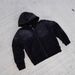 Men's Hip-Hop Hooded Zip-Up Sweatshirt – Starry Rhinestone Streetwear (XS-4XL, Oversized Fit, Cotton-Poly Blend, Black/Blue)_viptrois.com