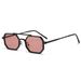 Metal Copper Small Frame Polygonal Sunglasses Women's Men's Universal Retro Double Beam Pilot Sunglasses_viptrois.com