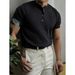 Men's Clothing Men's Short Sleeve T Shirt Fashion Summer Thin Slim Half Sleeve Knitted Bottoming Top_viptrois.com
