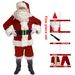 Christmas Cosplay Show Costume Santa Claus Costume Gold Velvet Festival Atmosphere Set_viptrois.com