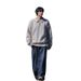 Solid Color Lapel Sweater Men's Loose Casual Base Line Sweater Knitted Sweater_viptrois.com