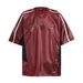 Men’s Clothing Breathable Mesh Stitching Embroidered Short Sleeved T Shirt Men's High Street Casual Loose Summer Color Matching Niche Tops_viptrois.com