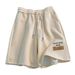 Men's Clothing Summer Style Loose Fitting Men's Casual Sports Shorts Trendy Versatile Five Point Style For Students_viptrois.com