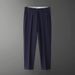 Men's Clothing Non Iron Solid Color Straight Nine Point Suit Pants For Men Versatile Loose Light Mature Style Casual Business Suit Pants_viptrois.com