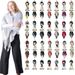 Unisex Large plaid tassel square triangle scarf scarf women's bib shawl_viptrois.com