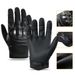 Cycling Gloves Tactical Gloves Outdoor Training Riding Motorcycle Non Slip Wear Resistant Touch Screen PU Men's Long Finger Hard Shell Protection_viptrois.com