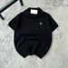 Men's Clothing Summer New Fashion Youth Slim Knitted Short Sleeved Casual Men's Contrasting Clothes Vertical Striped Round Neck T Shirt_viptrois.com