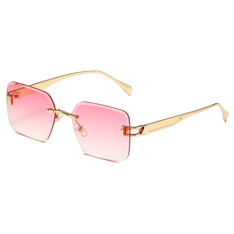 Retro Metal Frame Sunglasses - UV400 Protection, Lightweight & Fashionable, One-Size Fits Most_viptrois.com