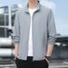 Men's Summer UV Protection Jacket – Lightweight & Breathable Sun Shirt With UPF 50+ For Outdoor Activities (Gray, Dark Gray, Blue, Navy)_viptrois.com