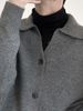 Sweater Men's Autumn Winter Korean Version Loose And Trendy Light Mature Worn Outside Long Sleeved Lazy Style, Knitted_viptrois.com
