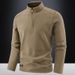 Premium Fleece Zip-Up Jacket For Men & Women - Thermal Lined Windproof Outdoor Pullover With Stand Collar - Autumn Winter Casual Streetwear_viptrois.com