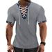The 2025 Summer New Men's Casual, Breathable And Fashionable Short-sleeved Shirt_viptrois.com