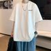 2025 Large-size T-shirt With Small Logo Letter Printing On The Chest, Men's Short-sleeved Shirt_viptrois.com