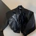 Trendy Short Padded Shoulder Jacket Men's Spring/Autumn New Loose Retro Leather Outerwear Top_viptrois.com