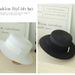 Women's Straw Hats Pearl Straw Hat Women's Summer Beach Sun Hat Sun Protection Straw Sun Hat Celebrity Style Flat Top Hat_viptrois.com