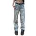 Harajuku Trendy Temperament Versatile Super Hot Ripped Jeans Men's Summer Narrow Version Straight Tube New Style No_viptrois.com