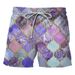 2024 New Cross-border Fashion Retro Pattern 3d Printed Beach Pants Loose Casual Comfortable Men's Beach Shorts_viptrois.com