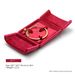Double Opening Wedding Jewelry Box Set - Red Velvet Ring, Earring, Necklace & Bracelet Storage Organizer With Jewelry Bag_viptrois.com