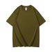 New Summer 2025 Style, 230-gram Heavyweight Pure Cotton Short-sleeved Round-neck T-shirt_viptrois.com