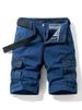 Camouflage Pants - New Men's Style Work Pants - Men's Loose Summer Washed Work Shorts_viptrois.com