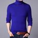 Men's High Neck Wool Sweater – Slim Fit Winter Thermal Pullover With Wrinkle-Free Treatment & Ribbed Hem (M-4XL, Minimalist Layering Essential)_viptrois.com