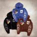 Retro Hip Hop Style 3D Digital Print Hoodies European American High Street Heavy Duty Cardigans Men's Clothing Sweatshirts_viptrois.com