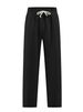 Loose New Leisure Straight Jacquard Knitted Tethered Dating Sports Trousers_viptrois.com